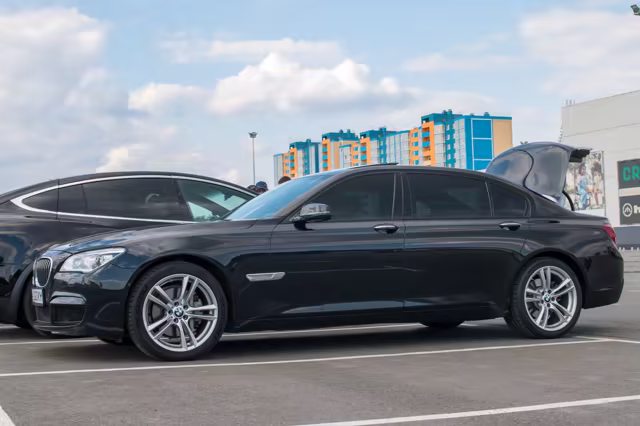 Illustrative BMW 7 Series sedan